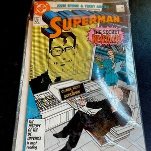 Superman the secret revealed. 1986 DC comic for sale